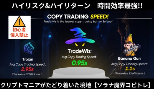 【初心者侵入禁止】究極のハイリスク＆ハイリターン「ソラナ魔界(SOLmeme)」コピートレード完全マニュアル